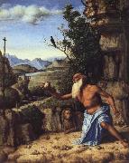MORONI, Giovanni Battista Saint Jerome in the Desert oil on canvas